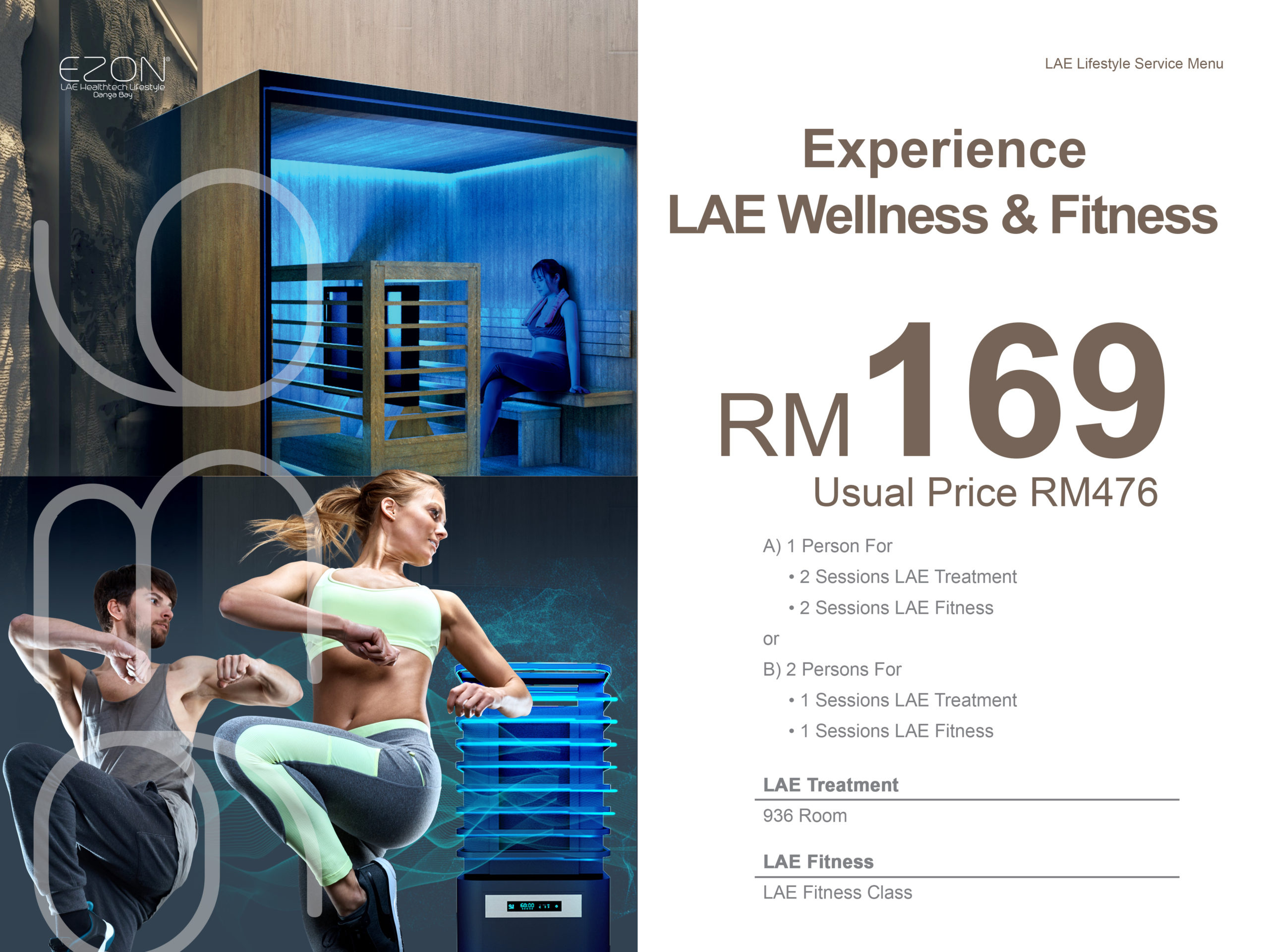 Experience LAE Wellness _ Fitness Wellness_RM169